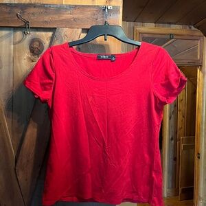Elementz red short sleeve top